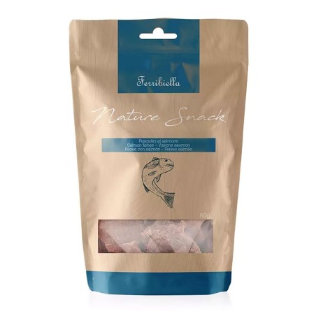 Snacks de salmão para cães - Ferribiella