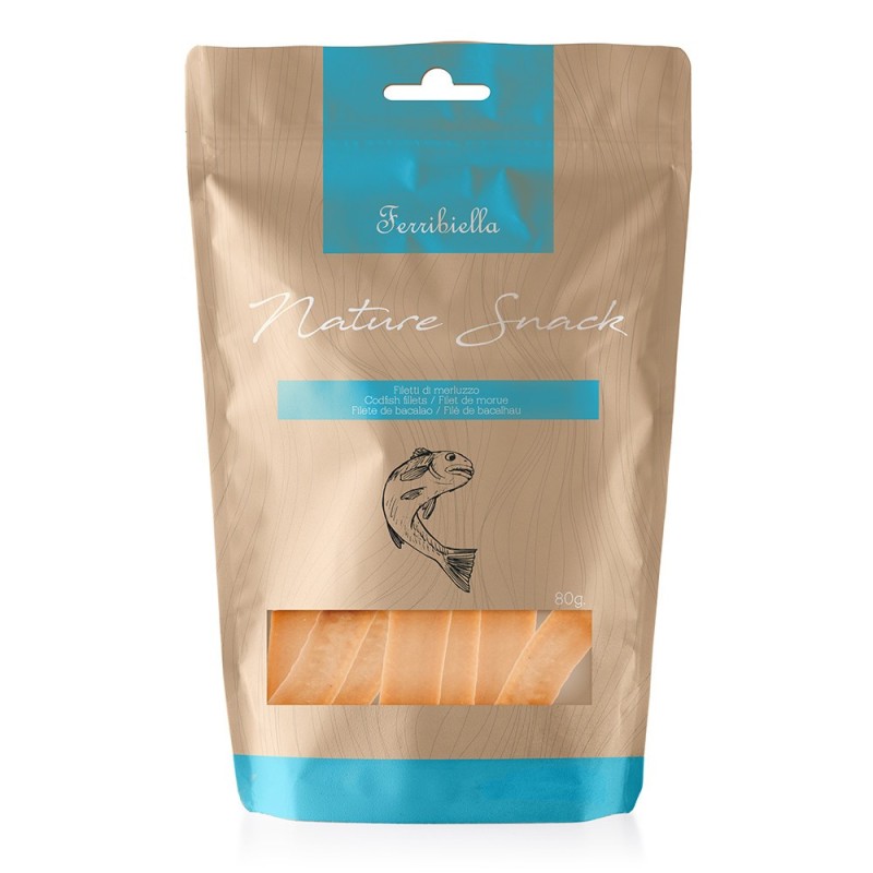 Filé de bacalhau para cães - Ferribiella