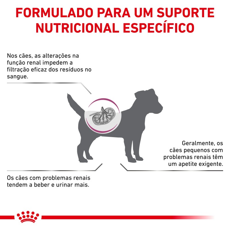 Royal Canin VET Renal Small Dogs - Ração seca para cão adulto pequeno com doença renal