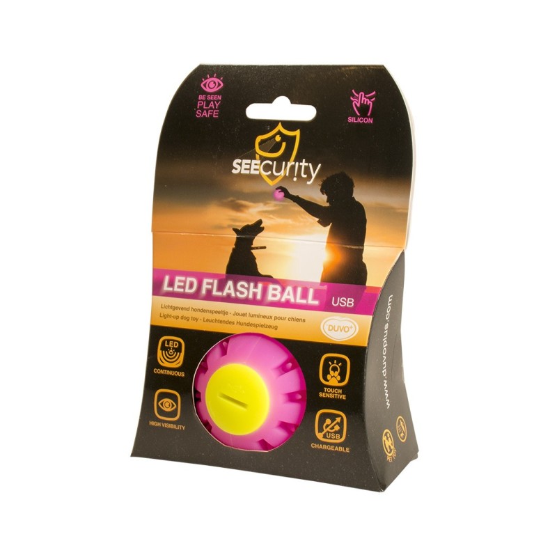 Bola luminosa LED Flash para cães - Duvo Plus