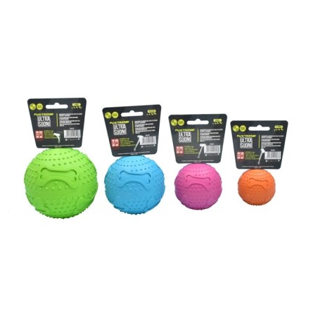 Brinquedo Fx ultrasound ball bones para cães - Ferribiella