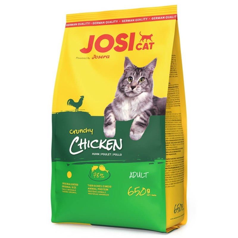 JosiCat Crunchy Chicken - Ração seca para Gato adulto - Frango