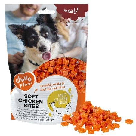 Duvo Plus Meat! Cubos de frango para cão