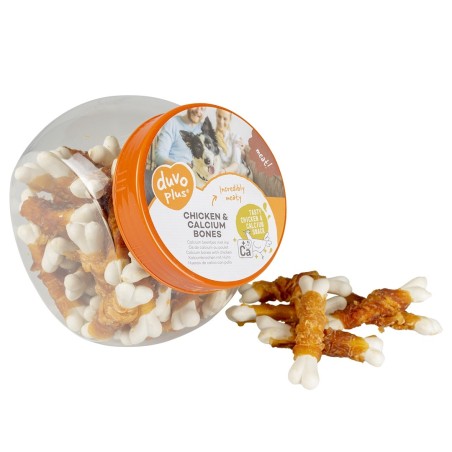 Duvo Plus Meat! Ossos de frango e cálcio para cão
