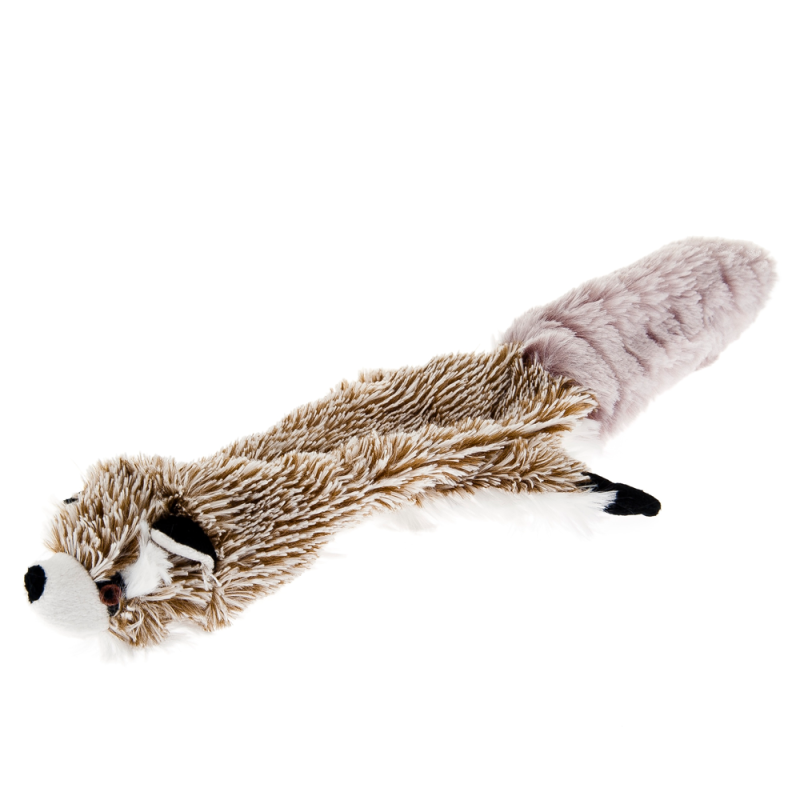 Peluche guaxinim para cães - Ferribiella
