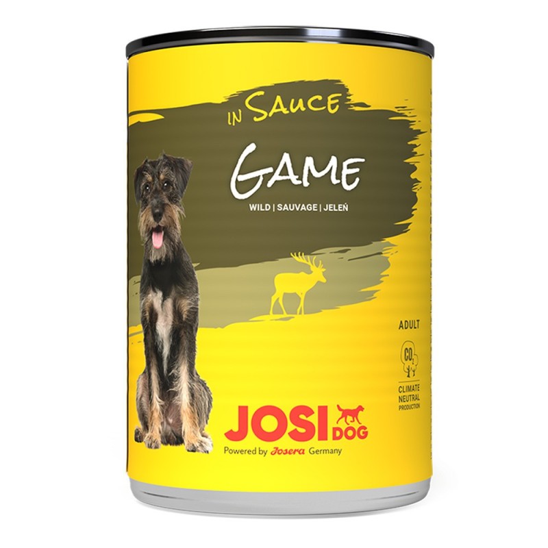 JosiDog Alimento em molho para cão - Carne de caça