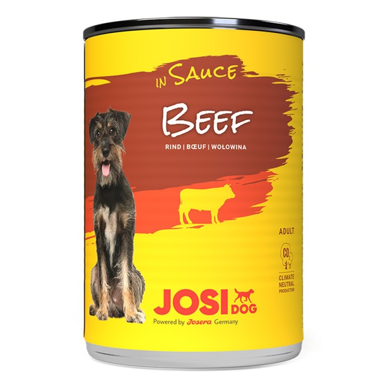 JosiDog Alimento em molho para cão - Vaca