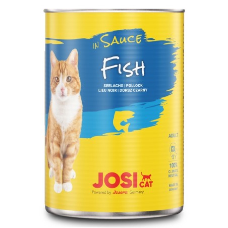 JosiCat Alimento em molho para gato - Peixe