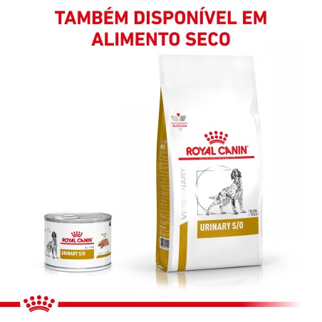 Royal Canin VET Urinary S/O - Alimento em patê para cão adulto com problemas urinários