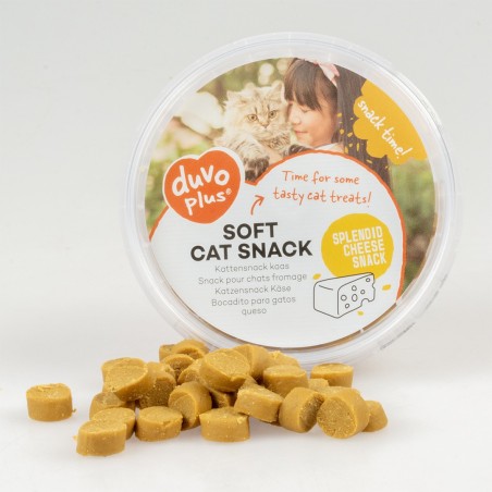 Duvo Plus Soft Snacks de queijo para gato