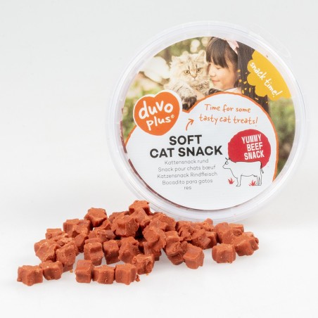 Duvo Plus Soft Snacks de vaca para gato