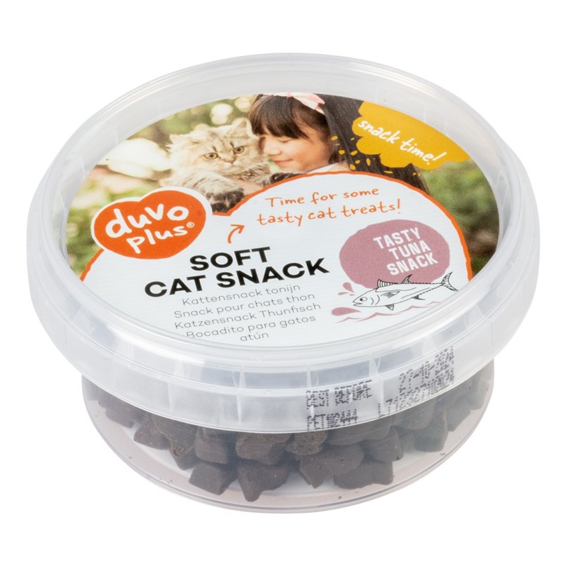 Duvo Plus Soft Snacks de atum para gato