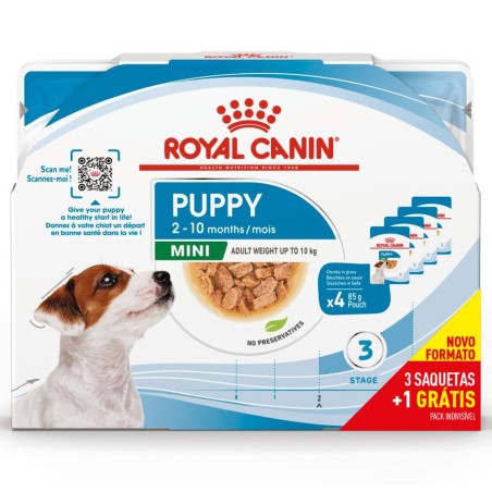 Royal Canin Puppy Mini Multipack - Alimento húmido para cachorros