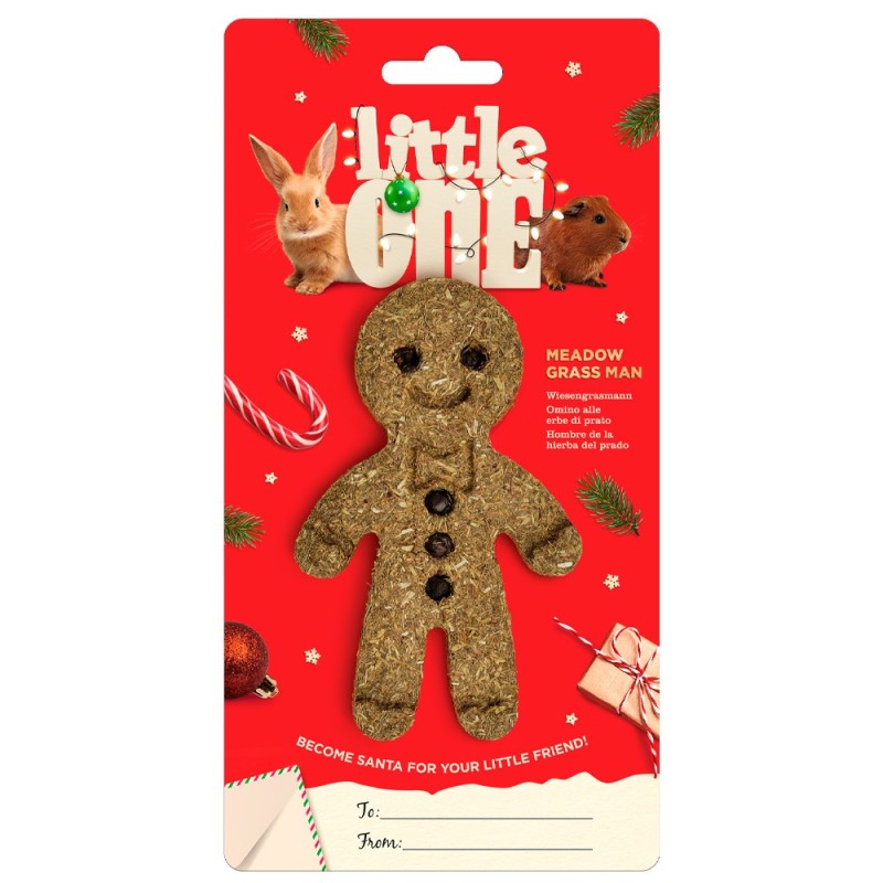 Snack de Natal para roedores - Little One Meadow Grass Man