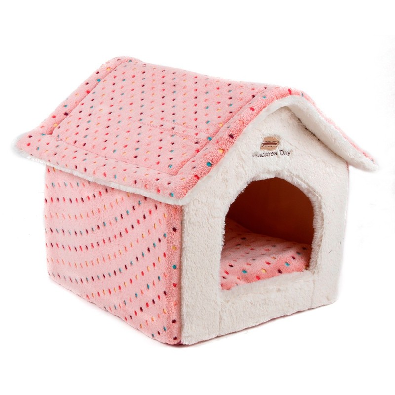 Casota de peluche para cães pequenos e gatos - Ferribiella