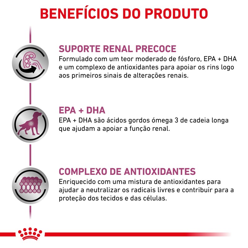 Royal Canin VET Early Renal - Ração seca para cão adulto com doença renal precoce