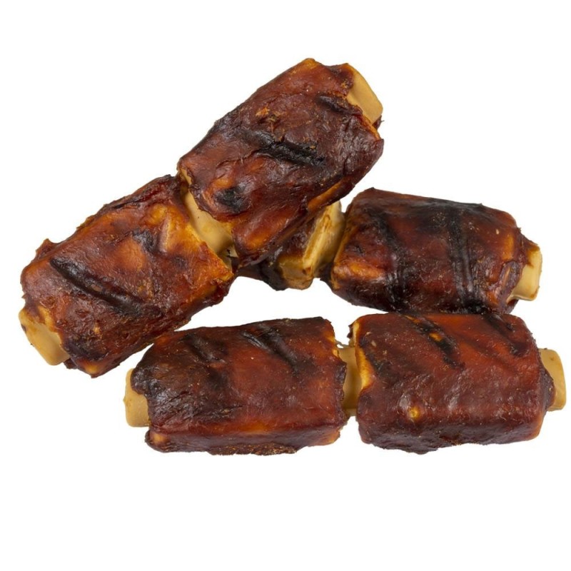 Snack BBQ entrecosto de porco para cão - Duvo Plus