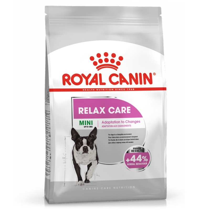 Royal Canin Relax Care Mini Adult - Ração seca para cão de porte pequeno com dificuldade de adaptação a mudanças