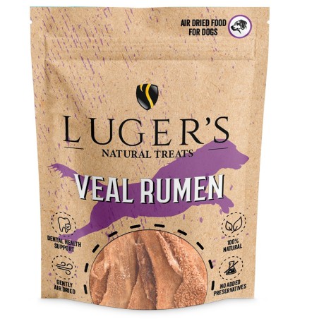 Luger's Natural Treats - Snack para cão - Estômago de vitela