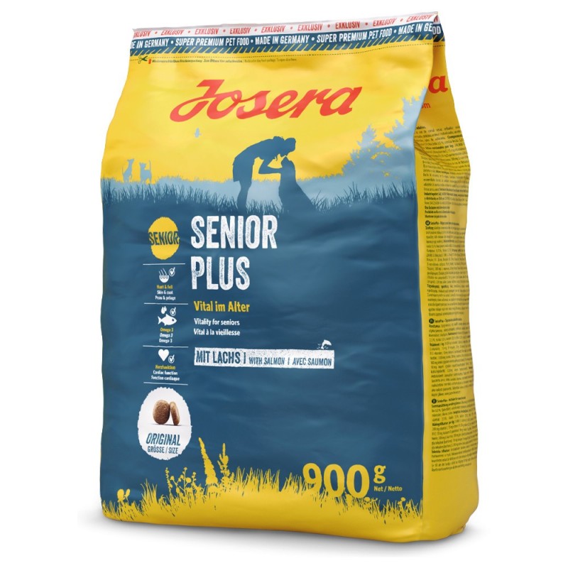 Josera Senior Plus - Ração seca para cão sénior com sensibilidades - Salmão