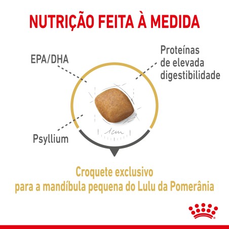 Royal Canin Pomerian Adult - Ração seca para cão adulto de raça