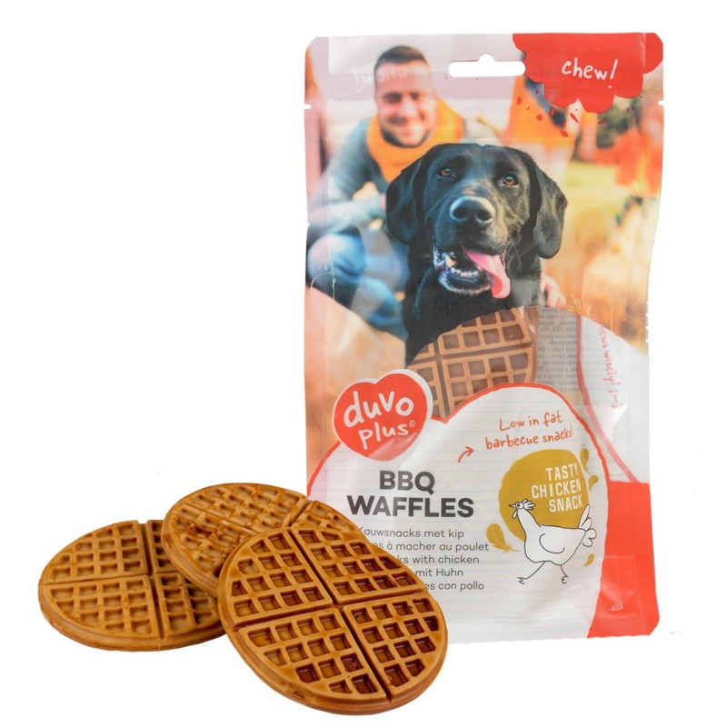 Waffles de barbecue para cão - Duvo Plus