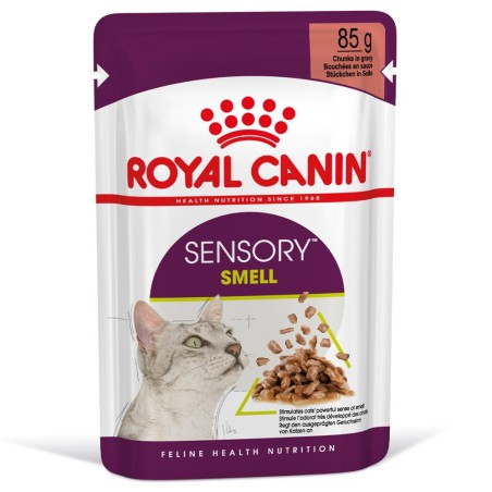 Royal Canin Sensory Smell Adult - Alimento em molho para gato para estimulo gustativo