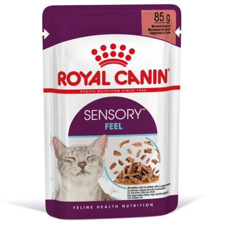 Royal Canin Sensory Feel Adult - Alimento em molho para gato para estimulo olfativo