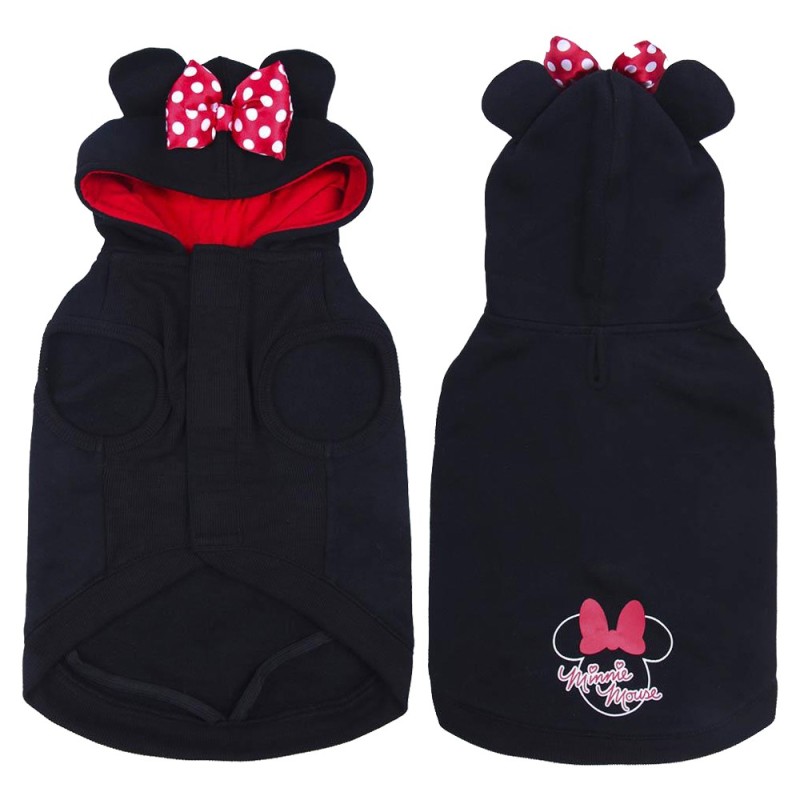 Sweat preta Minnie Mouse para cão - Disney