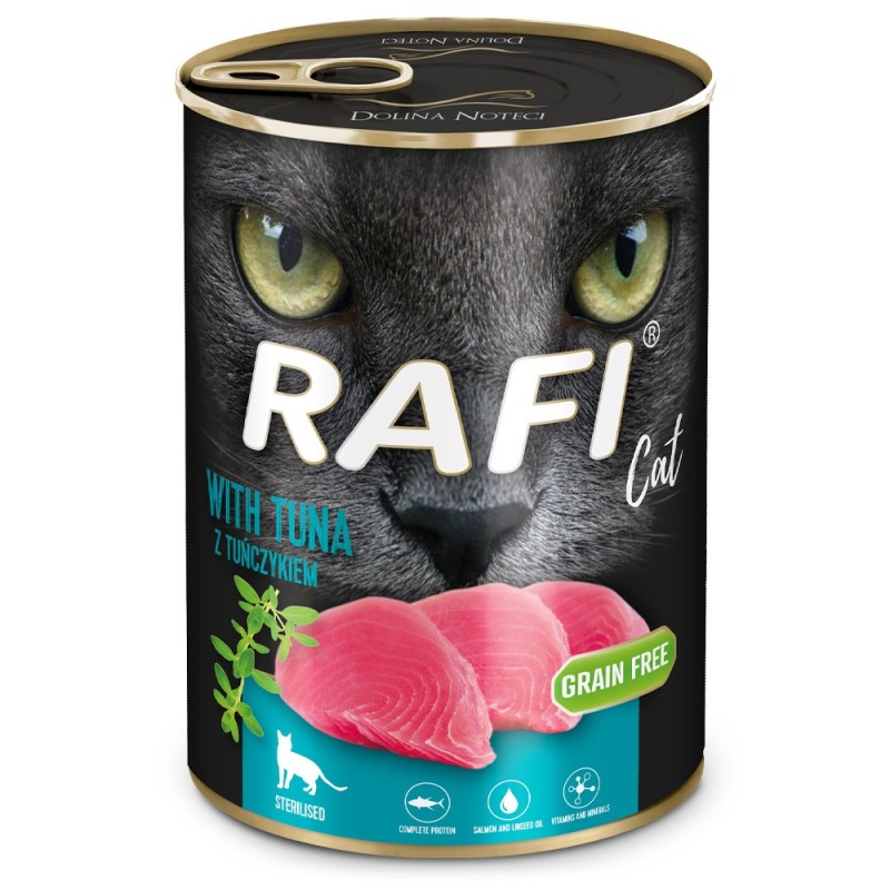 RAFI - Alimento em patê para gato adulto esterilizado - Atum