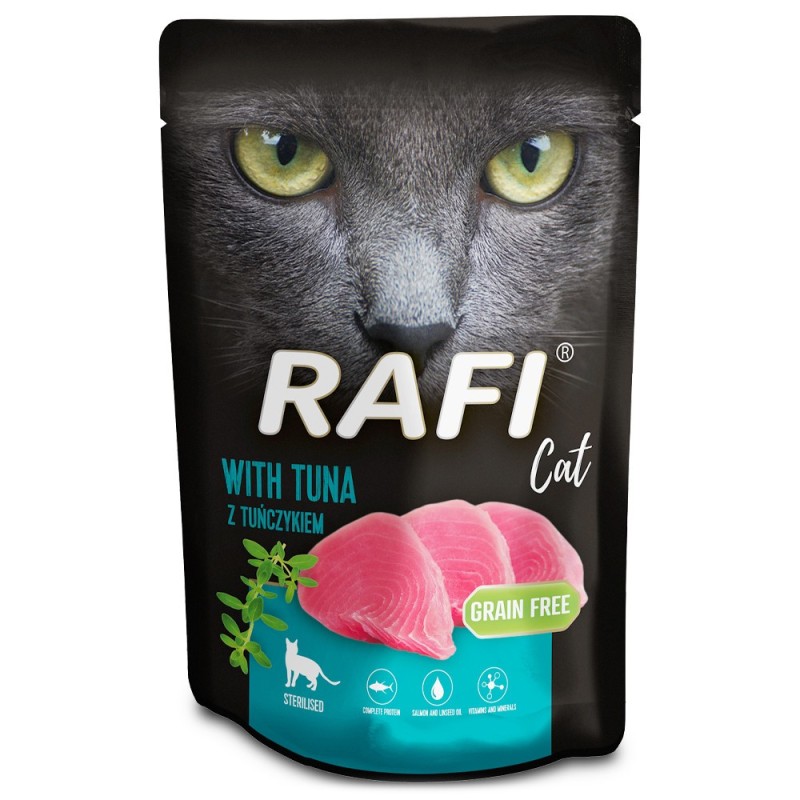 RAFI - Alimento em patê para gato adulto esterilizado - Atum