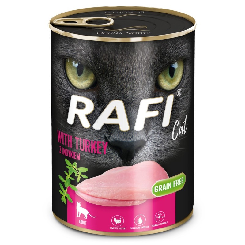 RAFI Gato adulto - Alimento em patê de peru