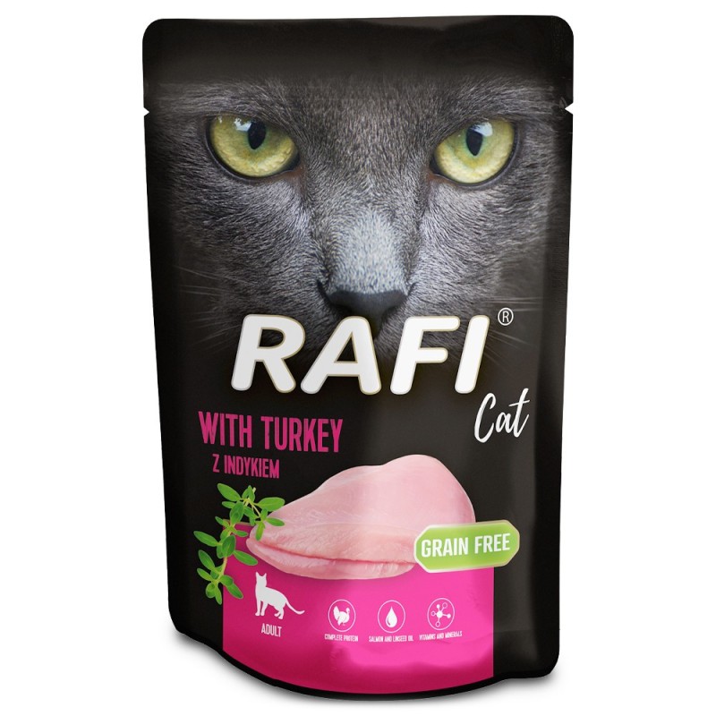 RAFI Gato adulto - Alimento em patê de peru