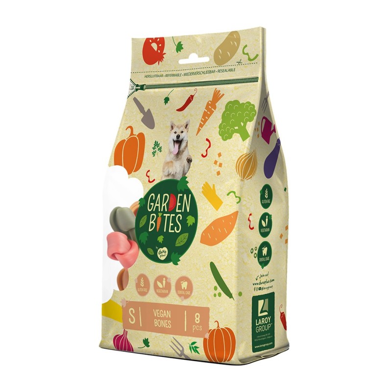 Snacks vegetarianos Vegan Bones para cão - Garden Bites