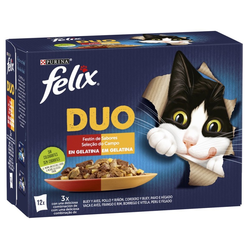 Felix Duo - Seleção do campo em gelatina