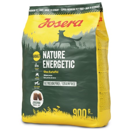 Josera Nature Energetic Grain Free - Ração seca para cão adulto - Aves com batata doce