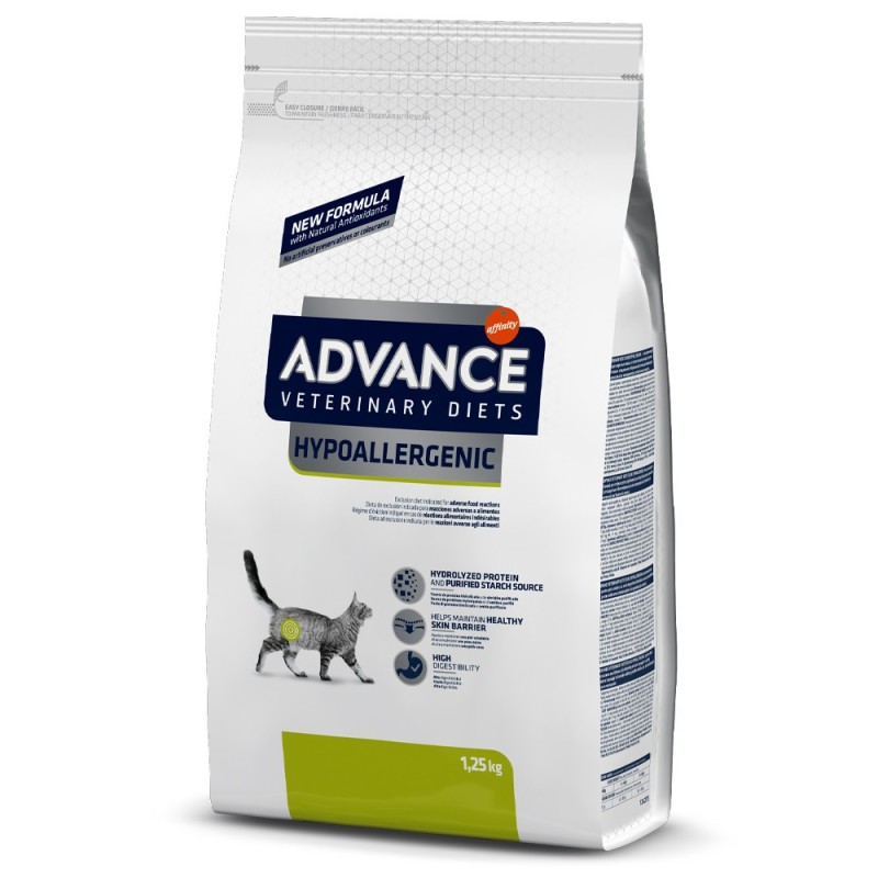 Advance VET Hypoallergenic - Ração seca para gato adulto com alergias