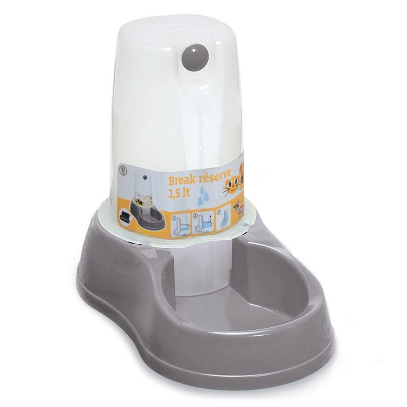 Bebedouro dispensador Break Reserve para cães e gatos - Stefanplast