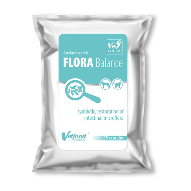 Suporte gastrointestinal para cães médios e grandes - Flora Balance - VetFood