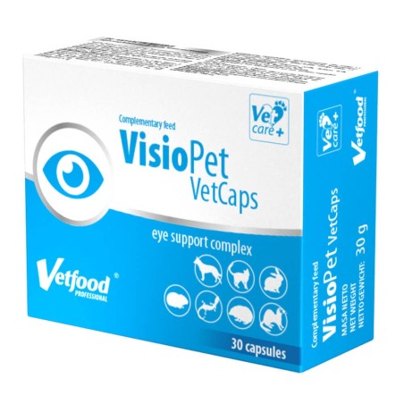 Cápsulas oftálmicas para cães e gatos - VisioPet - VetFood