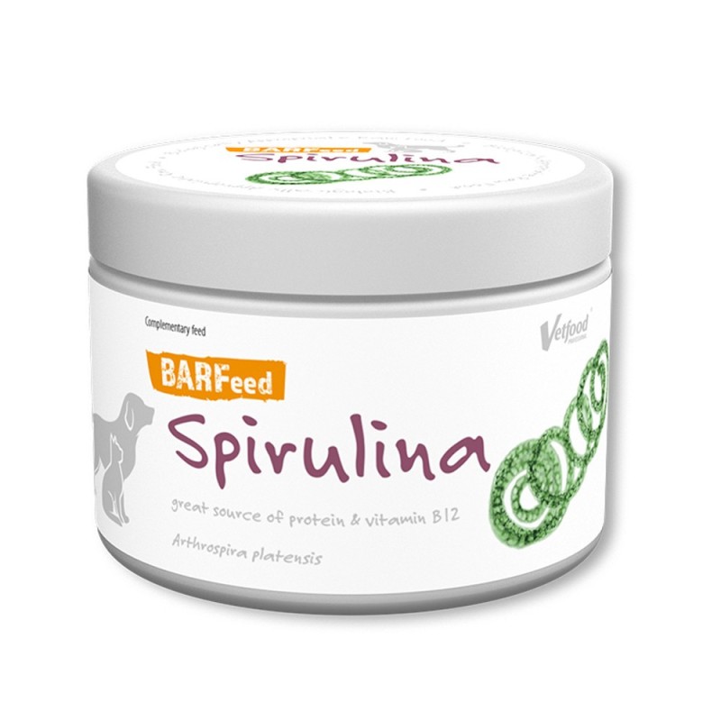 Suplemento de spirulina para cães e gatos  - VetFood BARFeed