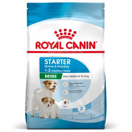 Royal Canin Starter Mother & Babydog Mini - Ração seca para cachorro recém-nascido e cadela gestante/lactante de porte pequeno