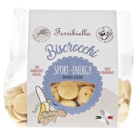 Biscoitos vegetais Biscrocchi Sport Energy para cães - Ferribiella