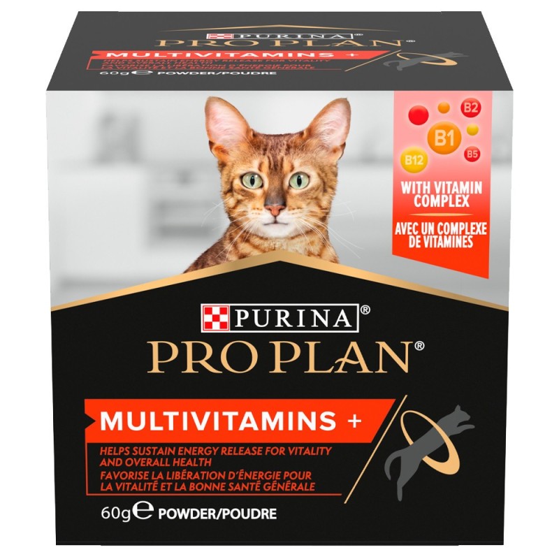 Suplemento vitamínico para gatos - Pro Plan Multivitamins+