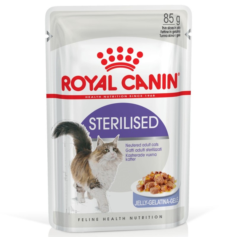 Royal Canin Sterilised Adult - Alimento em geleia para gato esterilizado