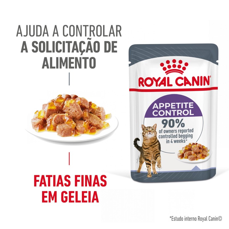 Royal Canin Appetite Control Care - Alimento em geleia para gato adulto para controlo do apetite