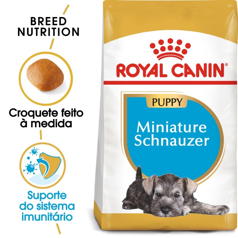 Royal Canin Schnauzer Miniatura Puppy - Ração seca para cachorro de raça