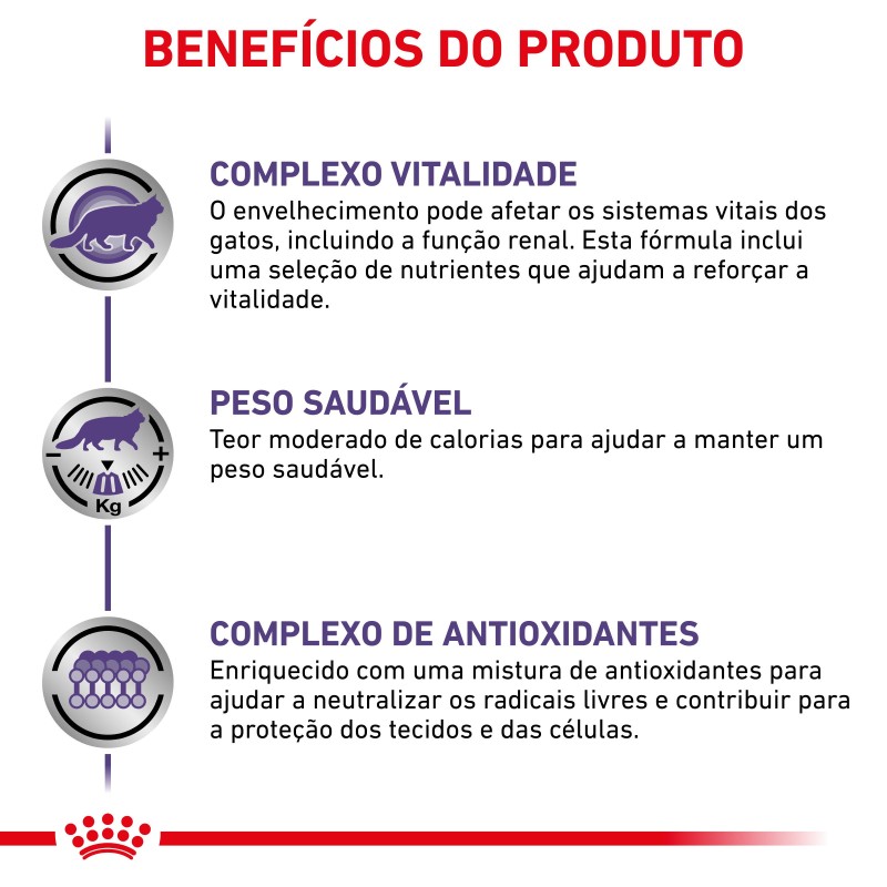 Royal Canin VET Mature Consult Balance - Alimento em patê para gato sénior com excesso de peso