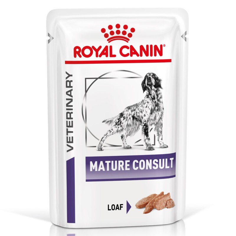 Royal Canin VET Mature Consult - Alimento em patê para cão com mais de 7 anos