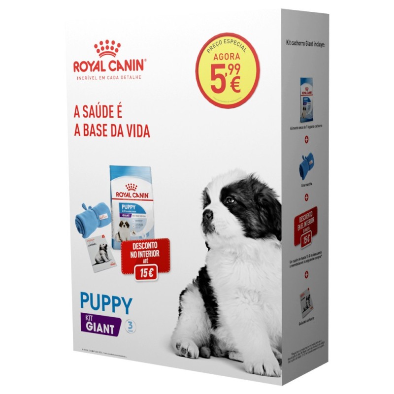 Royal Canin Puppy Giant - Ração seca para cachorro de porte gigante